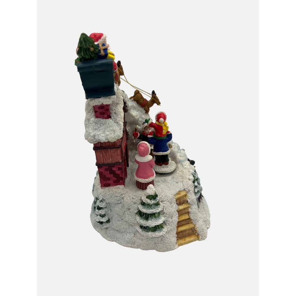 San Francisco Music Box Company Santa Claus is Coming to Town Christmas Village - Picture 6 of 9